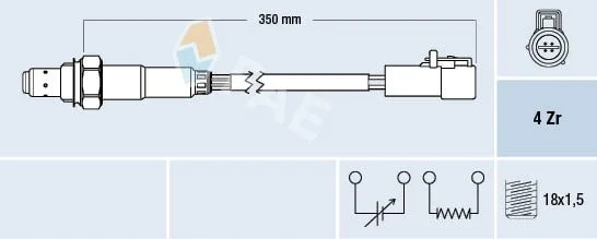 Oxygen Sensor FAE 77264