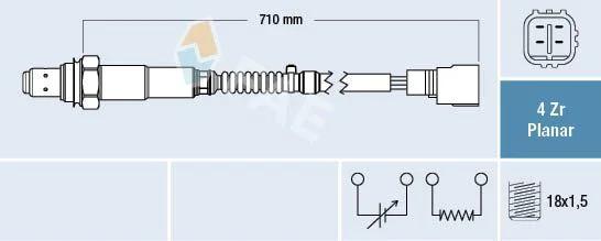 Oxygen Sensor FAE 77311