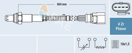 Oxygen Sensor FAE 77403