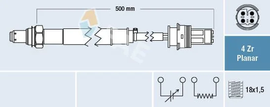 Oxygen Sensor FAE 77443