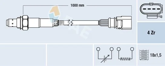 Oxygen Sensor FAE 77459