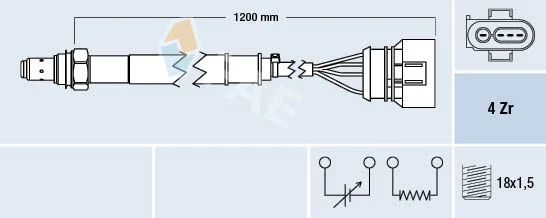 Oxygen Sensor FAE 77460