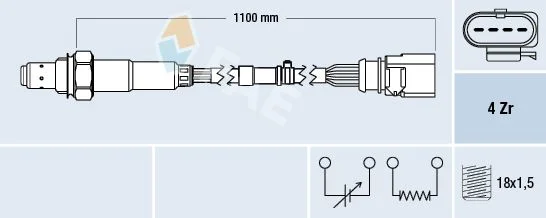 Oxygen Sensor FAE 77702