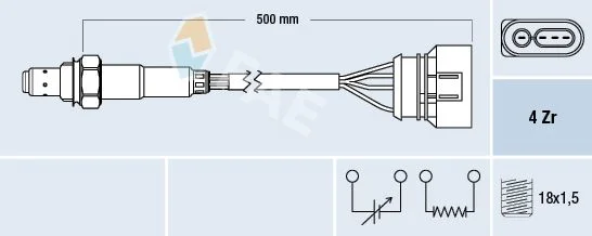 Oxygen Sensor FAE 77779