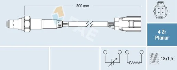 Oxygen Sensor FAE 77790