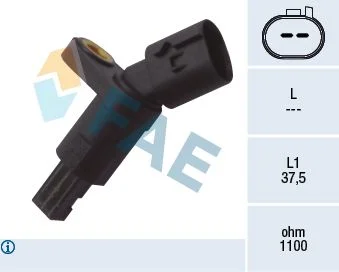 Senzor, hitrost kolesa FAE 78016