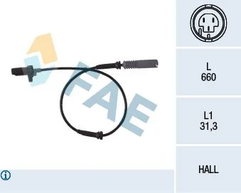 Senzor, hitrost kolesa FAE 78044