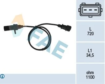 Senzor, impulz ročične gredi FAE 79006