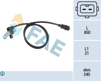 Sensor, crankshaft pulse FAE 79019