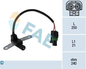 Senzor, impulz ročične gredi FAE 79020