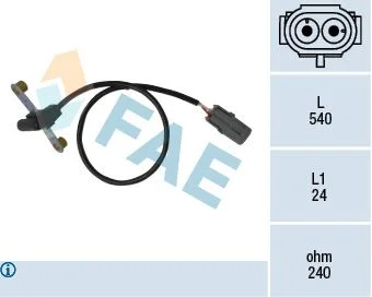 Senzor, impulz ročične gredi FAE 79023