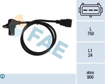 Sensor, crankshaft pulse FAE 79058