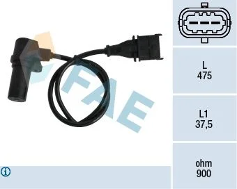 Sensor, crankshaft pulse FAE 79060