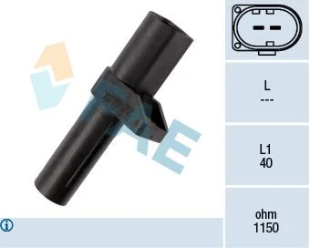 Sensor, crankshaft pulse FAE 79202