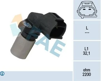 Sensor, crankshaft pulse FAE 79313
