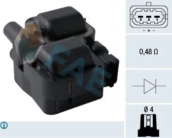 Ignition Coil FAE 80294