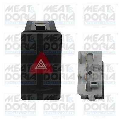 Hazard Warning Light Switch MEAT & DORIA 23612