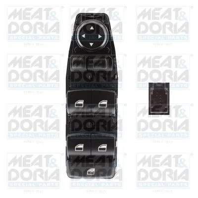 Switch, window regulator MEAT & DORIA 26004