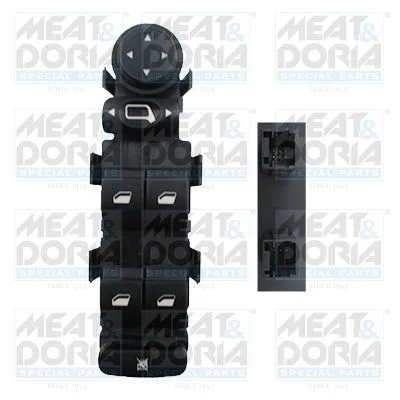 Switch, window regulator MEAT & DORIA 26021