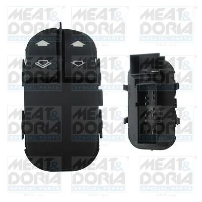 Switch, window regulator MEAT & DORIA 26038