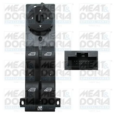 Switch, window regulator MEAT & DORIA 26048