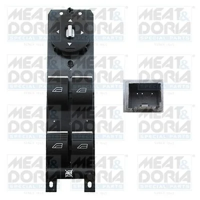 Switch, window regulator MEAT & DORIA 26049