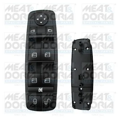 Switch, window regulator MEAT & DORIA 26076