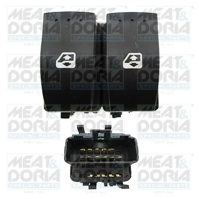 Switch, window regulator MEAT & DORIA 26104