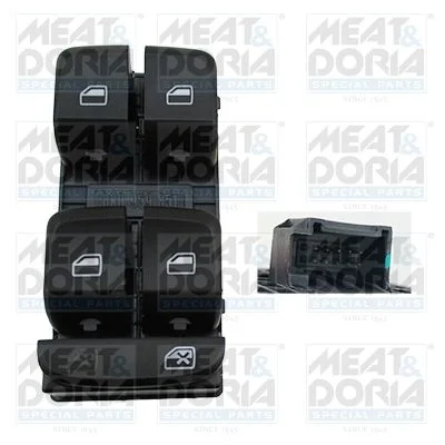 Stikalo, regulator oken MEAT & DORIA 26144