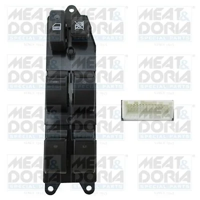 Switch, window regulator MEAT & DORIA 26168