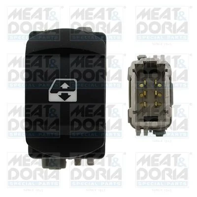 Switch, window regulator MEAT & DORIA 26181