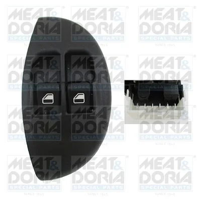 Switch, window regulator MEAT & DORIA 26191