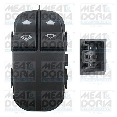 Switch, window regulator MEAT & DORIA 26202