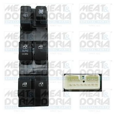 Switch, window regulator MEAT & DORIA 26203