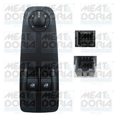 Stikalo, regulator oken MEAT & DORIA 26518
