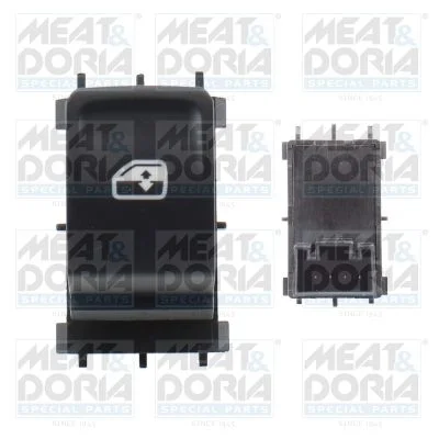 Switch, window regulator MEAT & DORIA 26644