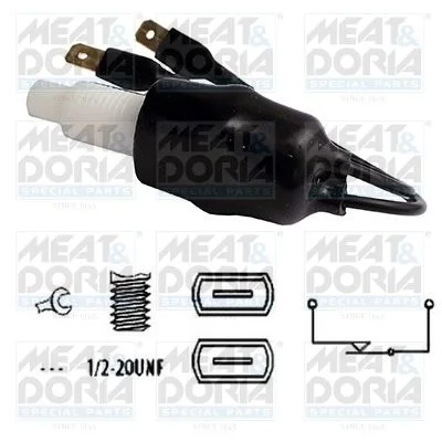 Stop Light Switch MEAT & DORIA 35009
