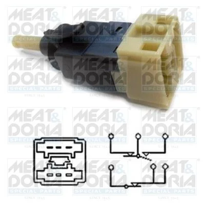 Stop Light Switch MEAT & DORIA 35065