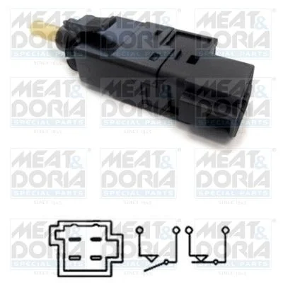 Stop Light Switch MEAT & DORIA 35106