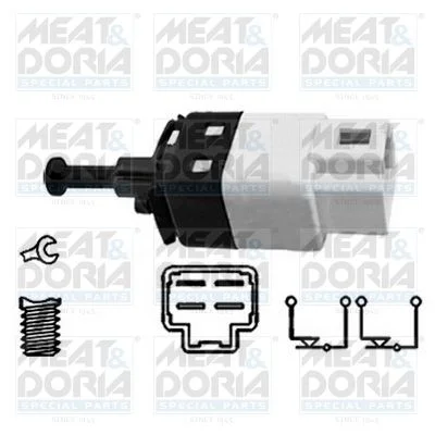 Stop Light Switch MEAT & DORIA 35108