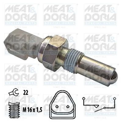 Switch, reverse light MEAT & DORIA 36038