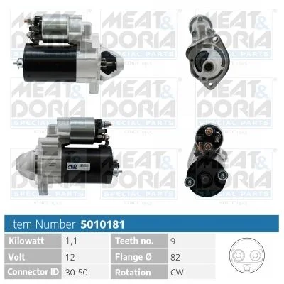 Starter MEAT & DORIA 5010181
