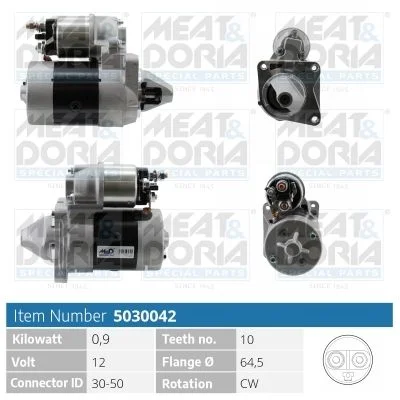 Starter MEAT & DORIA 5030042