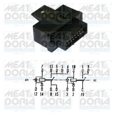 Rele, črpalka za gorivo MEAT & DORIA 73240107