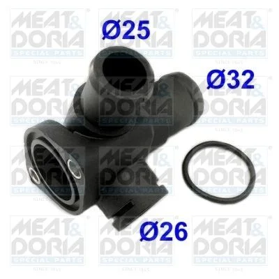 Coolant Flange MEAT & DORIA 93106