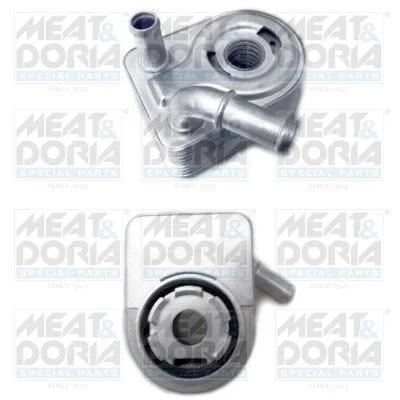 Oil Cooler, engine oil MEAT & DORIA 95093