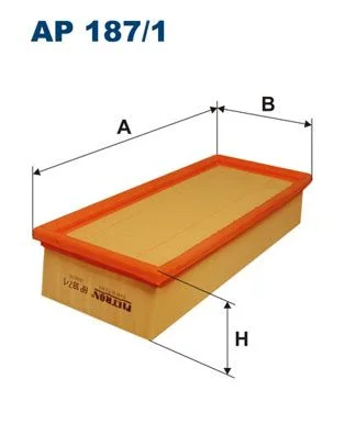 Air Filter FILTRON AP187/1
