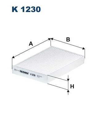 Filter, cabin air FILTRON K1230