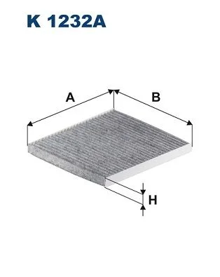 Filtras, salono oras FILTRON K 1232A