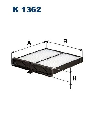 Filter, cabin air FILTRON K1362